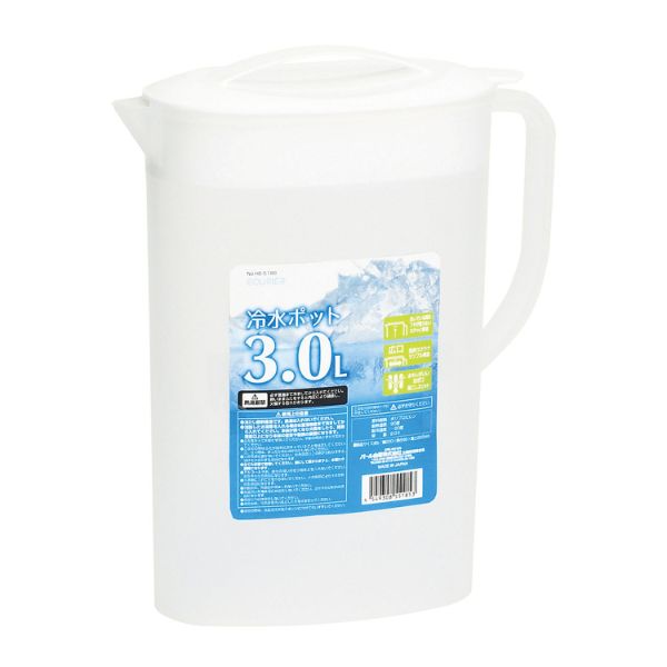 NEW クーリア 冷水ポット 3.0L パール金属