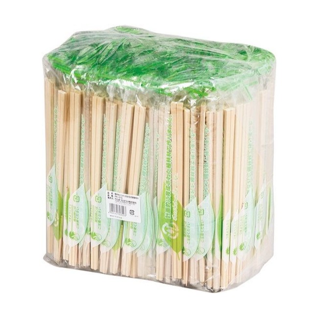 割箸 ポリ完封植林元禄箸 楊枝入り やなぎプロダクツ