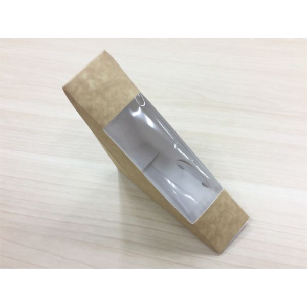 HEIKO（シモジマ） 軽食用 窓付サンドボックス 40 クラフト