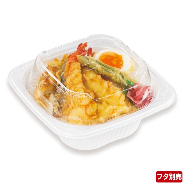 どんぶり容器 TNランチ丼17 ホワイト 本体 シーピー化成