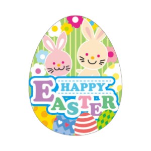 ラベル 93-9317 HAPPY EASTER 卵型 朋JSP
