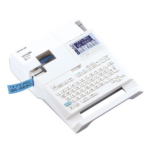 ラベルライター テプラPRO SR-R680 ホワイト キングジム