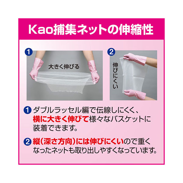 グリーストラップ洗浄ツール Kao捕集ネットSサイズ 10枚入 花王