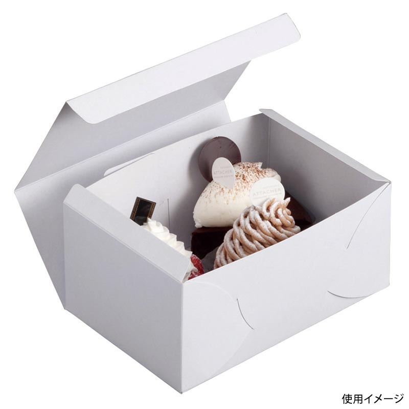 ケーキ箱 サービス組立 ＃7 ヤマニパッケージ