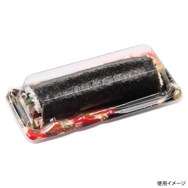 寿司容器 なみせ1-5 本体 晴れ着赤 エフピコ