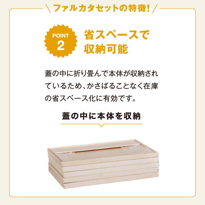 ファルカタ容器 ファルカタ164-100 セット パックスタイル