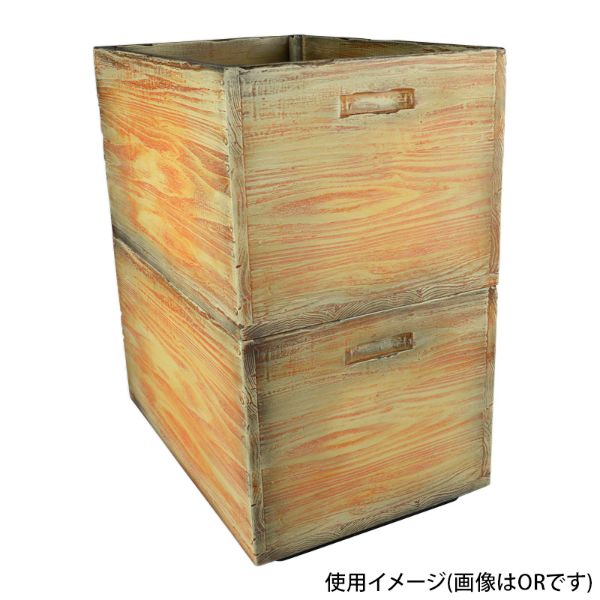 販売什器 ヴィンテージBOX 大 BR ブラウン パックスタイル