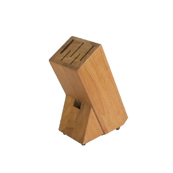 木製ナイフブロックTH(ラバーウッド)LF-062