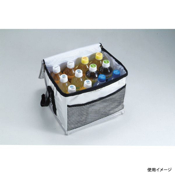 保冷バッグ デリス シルバーソフトクーラー15L パール金属