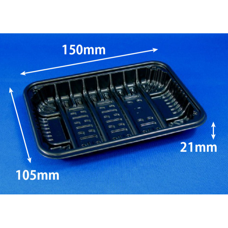 発泡トレー PSトレー 90 C 黒 リスパック