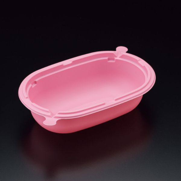 弁当容器 スーパーレンジ PE-1 チェリー 本体 スミ