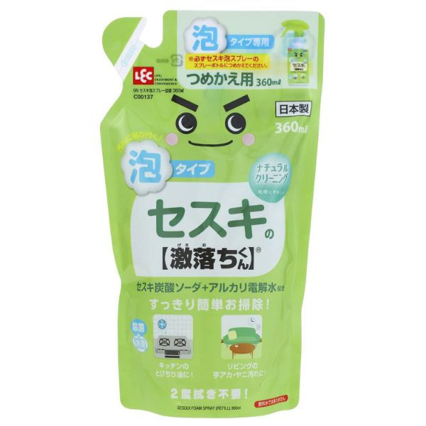 住居用洗剤 GNセスキ泡スプレー詰替360mL レック