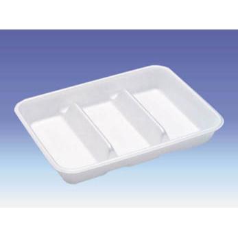 発泡トレー GQ-22二つ仕切り デンカポリマー | テイクアウト容器の通販