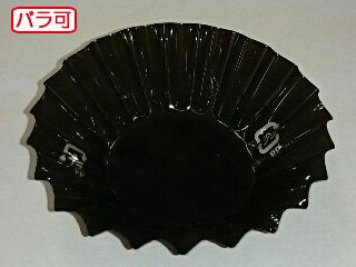 おかずカップ ラミケース OPP 6A 黒 500枚 セイコー