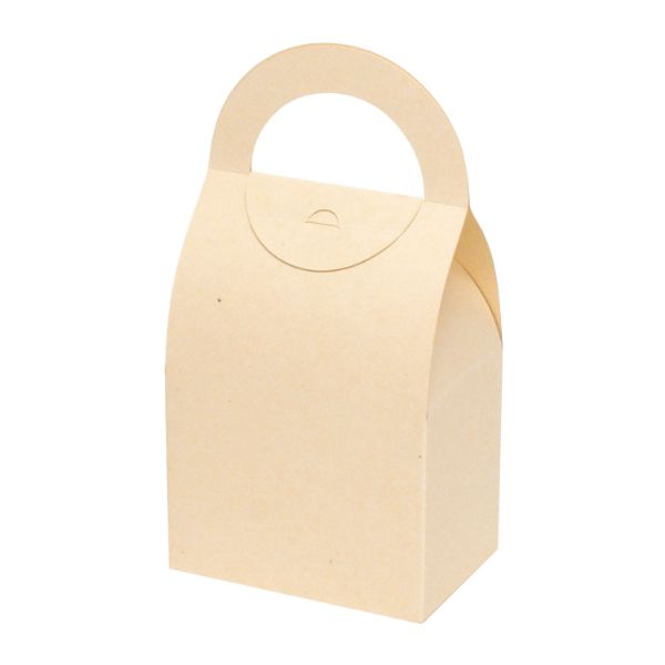 贈答箱 ハンディーラウンドBOX L ミルク ヤマニパッケージ