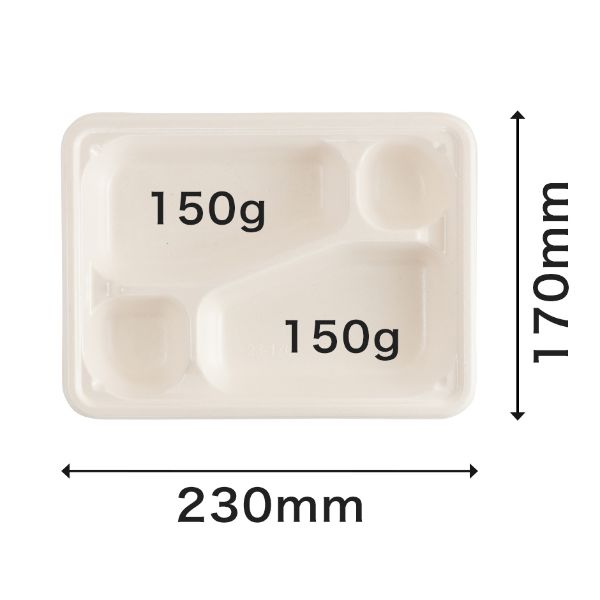 弁当容器 WB弁当 23-17C ラミ パックスタイル