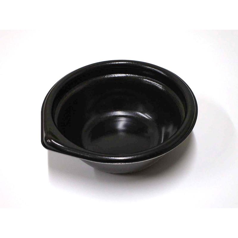 スープ容器 ラルム145本体R ブラック デンカポリマー