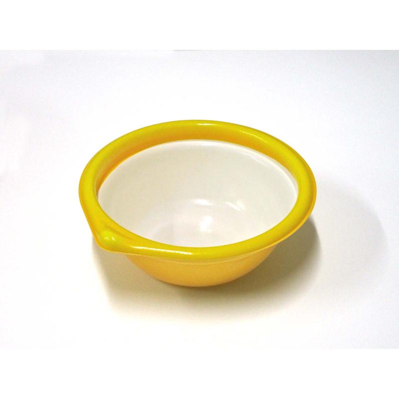 スープ容器 ラルム145本体R リングイエロー デンカポリマー