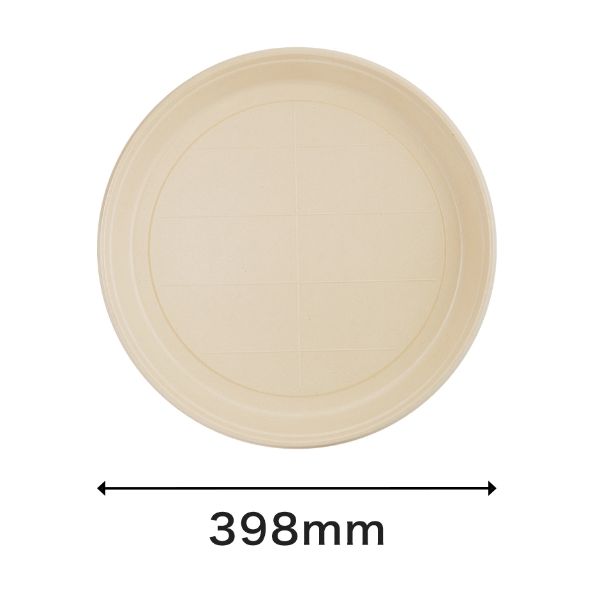 寿司容器 BB丸桶 6 ラミ 398φ×45H パックスタイル