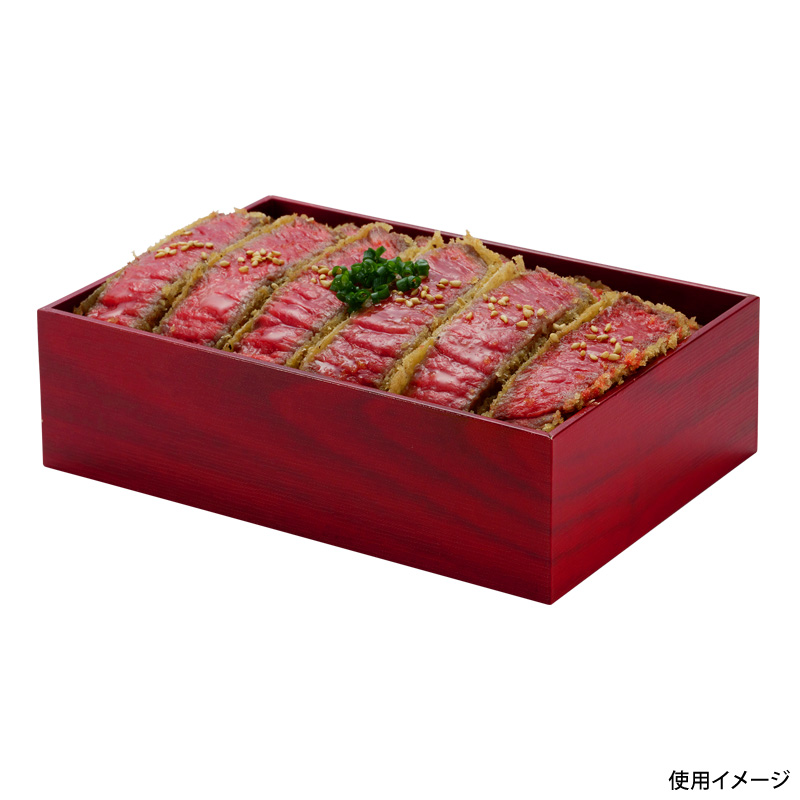 重箱・おせち容器 朱漆 貼箱 1合 パックスタイル | テイクアウト 重箱・おせち容器 朱漆 貼箱 1合 パックスタイル | テイクアウト
