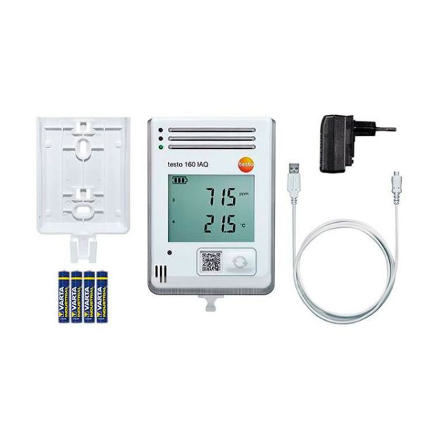 テストー testo 160 IAQ クラウドモニタリングロガー CO2モニタ [4409]-