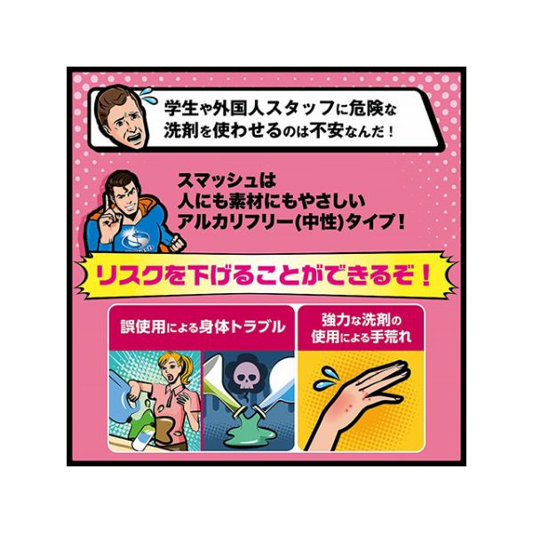 設備・機械用洗剤 スマッシュ 花王