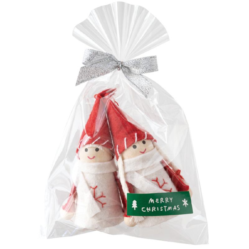 贈答用飾り ニッセマスコット-2 スノー(6個) ヘッズ