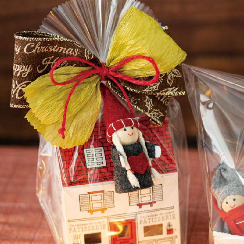 贈答用飾り ニッセマスコット-3 ハート(6個) ヘッズ