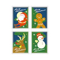 ラベル 93-9348 クリスマス切手アソート 朋JSP