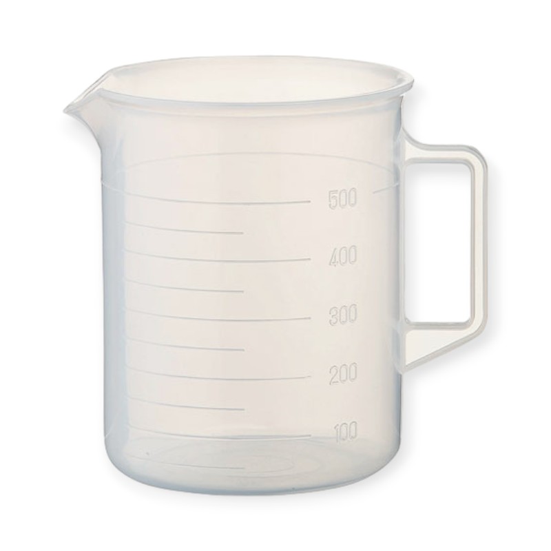 調理用品 ポリプロピレン手付ビーカー 1029 500ml