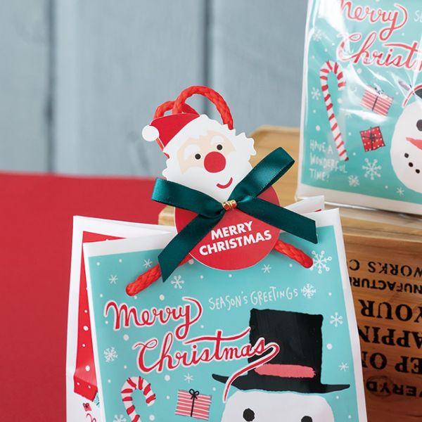 クリスマスオールドサンタ ワイヤータイ-1(10個) ヘッズ