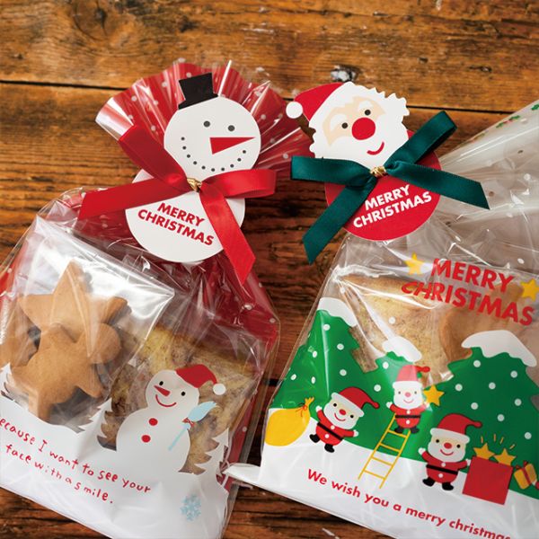 クリスマスオールドサンタ ワイヤータイ-1(10個) ヘッズ