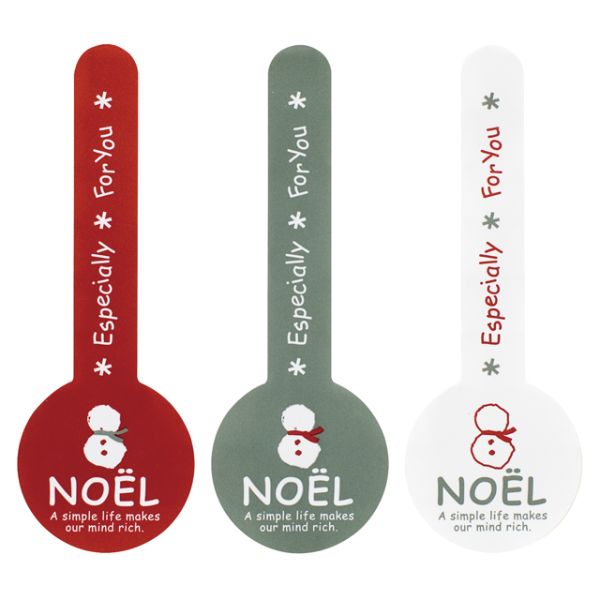 リトルスノーマンシール-2(60枚) ヘッズ