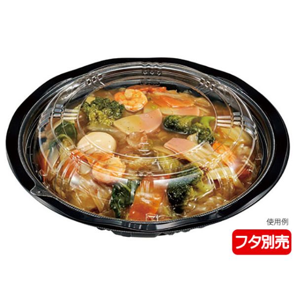 どんぶり容器 CY-丼 大N 黒本体 エフピコチューパ