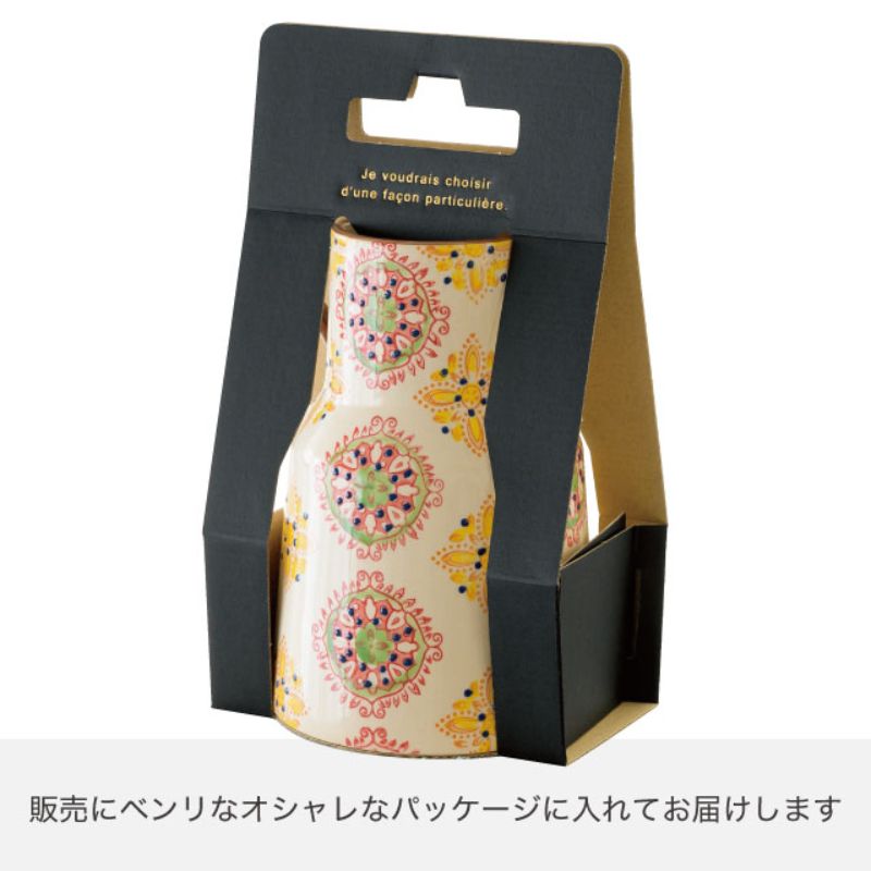 フラワー什器 ハンドメイドプリントフラワーベース-16(2個) ヘッズ