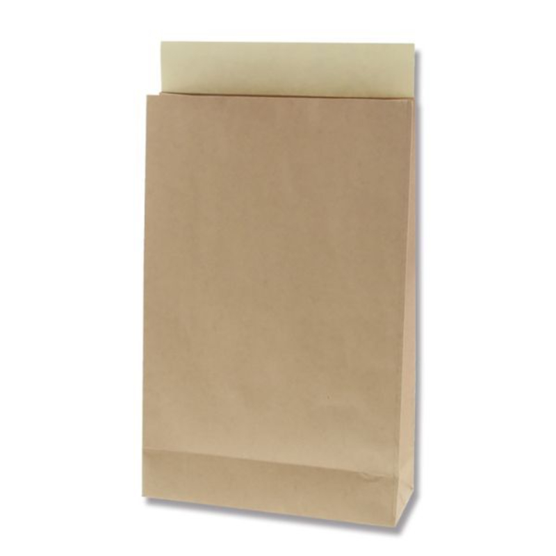 紙製発送資材 宅配袋 M 未晒無地 バラ出荷 HEIKO（シモジマ）