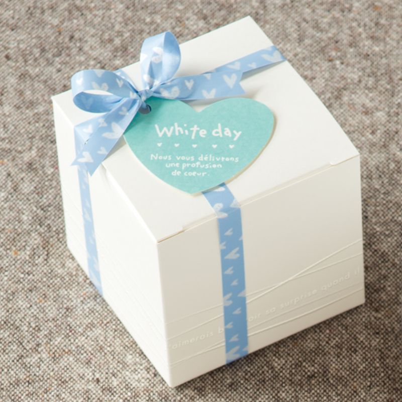 贈答用飾り ホワイトデイハート型タッグ-1(50枚) ヘッズ