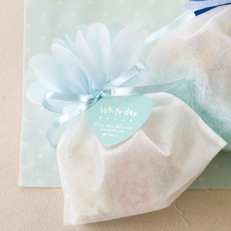 贈答用飾り ホワイトデイハート型タッグ-1(50枚) ヘッズ