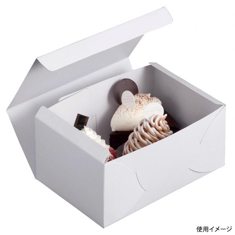 ケーキ箱 サービス組立 ＃5 ヤマニパッケージ