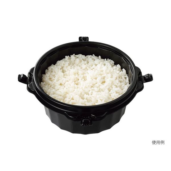 どんぶり容器 4点止めどんぶり RBC-02 本体 蓋 セット ケーピープラテック