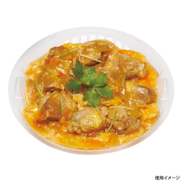 どんぶり容器 テイク丼 190B 白 リスパック