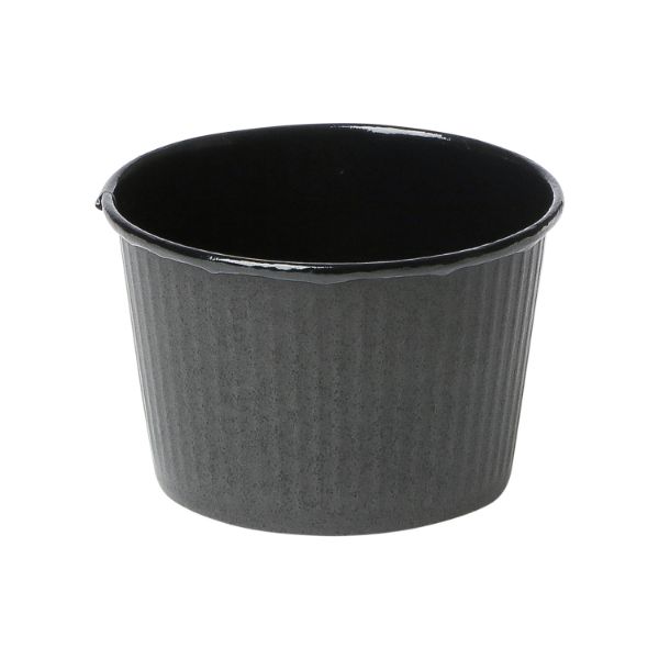 ケーキカップ IKプリーツカップ43F 黒 伊藤景パック産業
