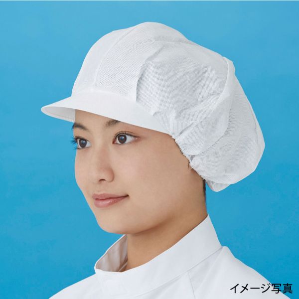 不織布キャップ エレクトネット帽 EL-700 フリー 白 日本