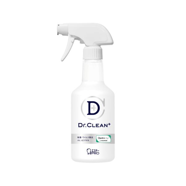 除菌剤 Dr.CLEAN＋ 除菌・ウイルス除去スプレー 本体 500mL エステーPRO