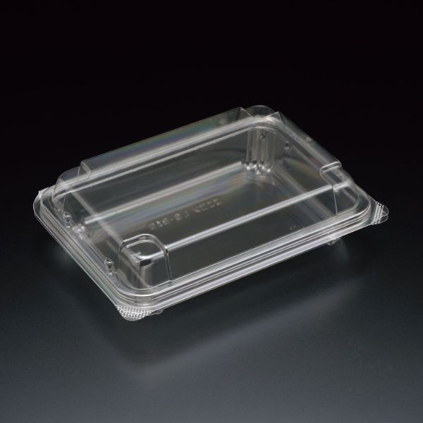 軽食容器 ユニコン LS-B15 透明 スミ