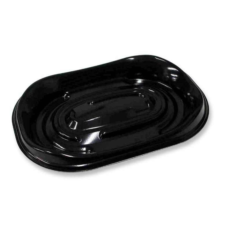 軽食容器 D’sプラスPR23-16(Z) 黒 デンカポリマー