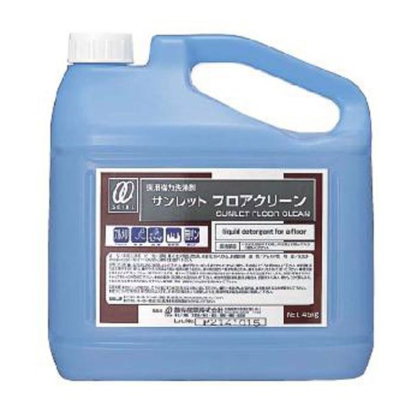 食器用洗剤 サンレットフロアクリーン 4.5kg 静光産業