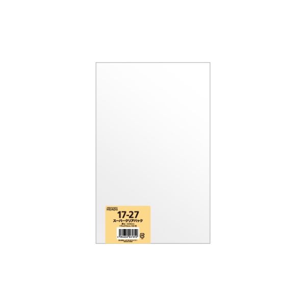 テープ無 OPP袋 OPP袋 170mm×270mm(100枚) ヘッズ