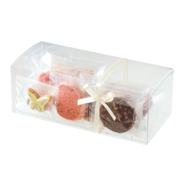 ラッピング箱 PETクリアBOX-3(20枚) ヘッズ