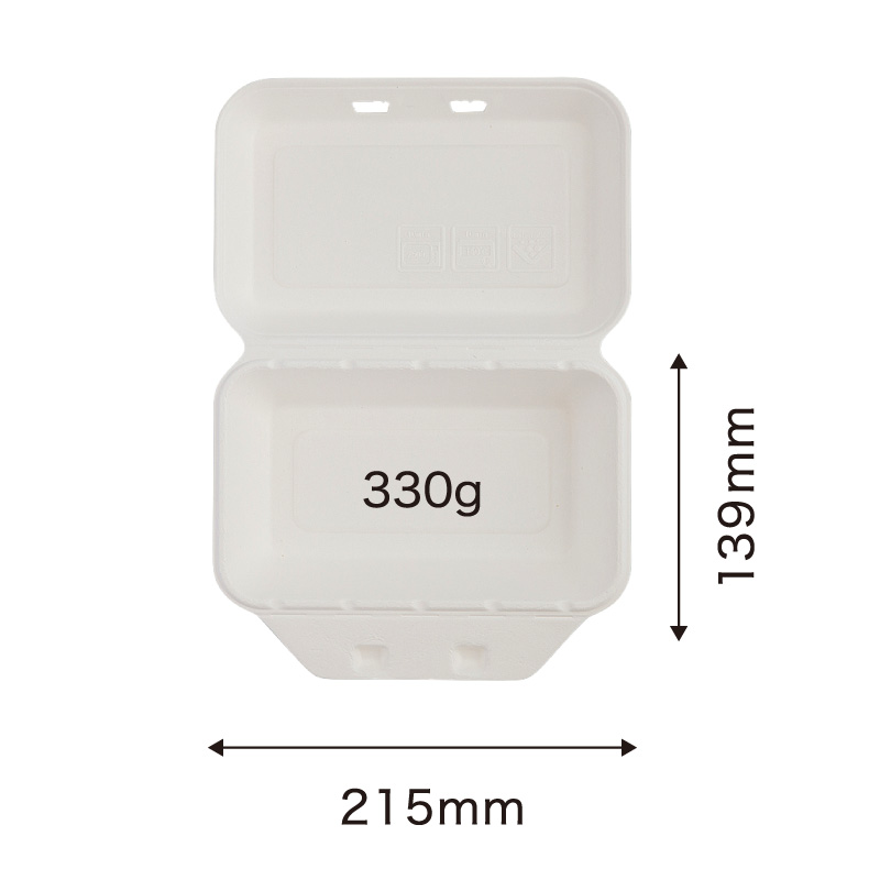 弁当容器 新ABランチ220-140 パックスタイル